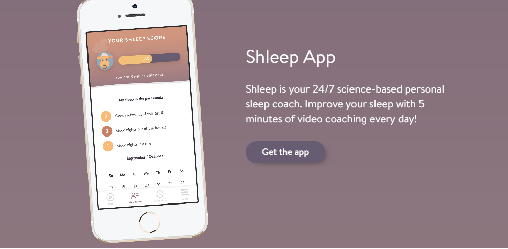 ¿Problemas para conciliar el sueño? La app Shleep te enseña a dormir mejor