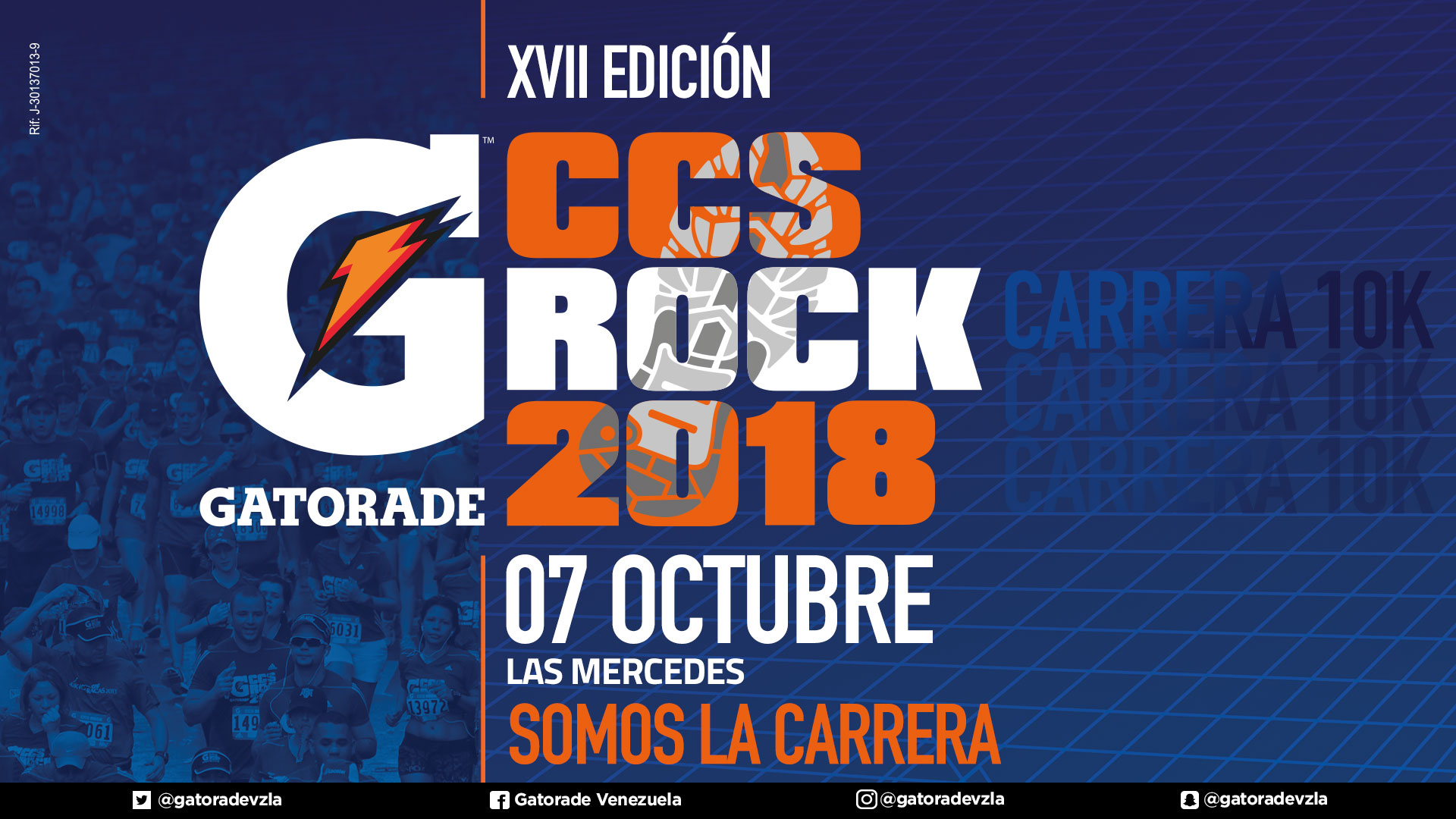 Gatorade Caracas Rock 2018 viene de carrera a la ciudad