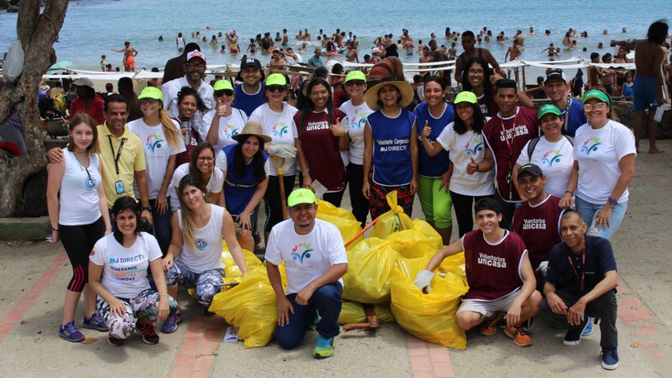Juan Carlos Escotet Voluntariado Banesco Directv Unicasa Dia Mundial de las Playas
