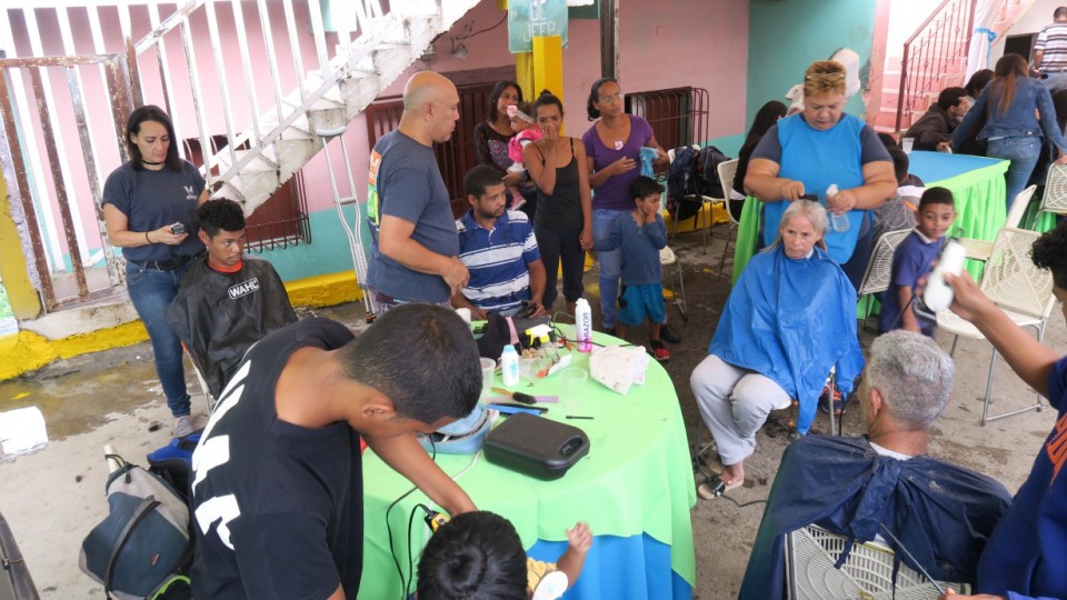 Sector La Ceiba disfrutó de una jornada de atención integral con la Fundación AINCO