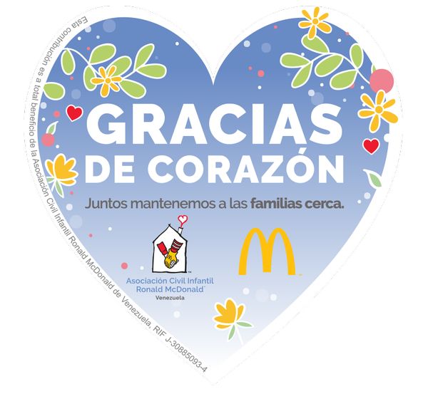 Casa Ronald recauda 120 mil corazones a través de  “Gracias de Corazón”
