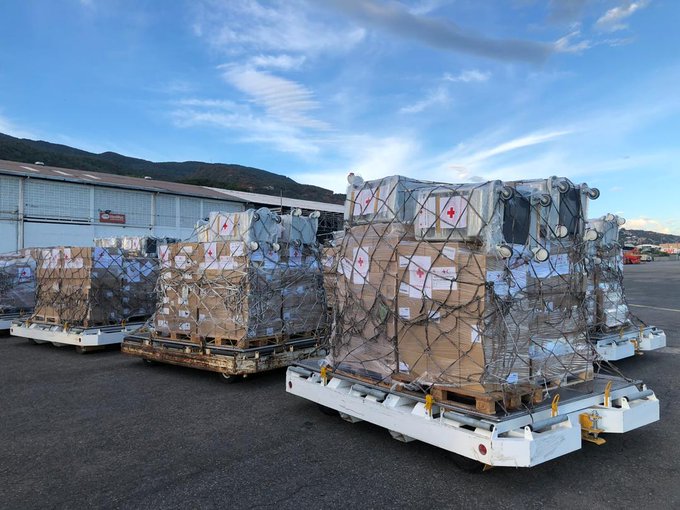 Nuevo cargamento de ayuda humanitaria llega a Venezuela