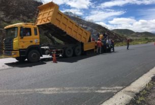 Gobierno Bolivariano rehabilita 25 kilómetros de la vía Barinas-Mérida