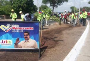 La Gran Misión Venezuela Bella llego para embellecer al estado Aragua