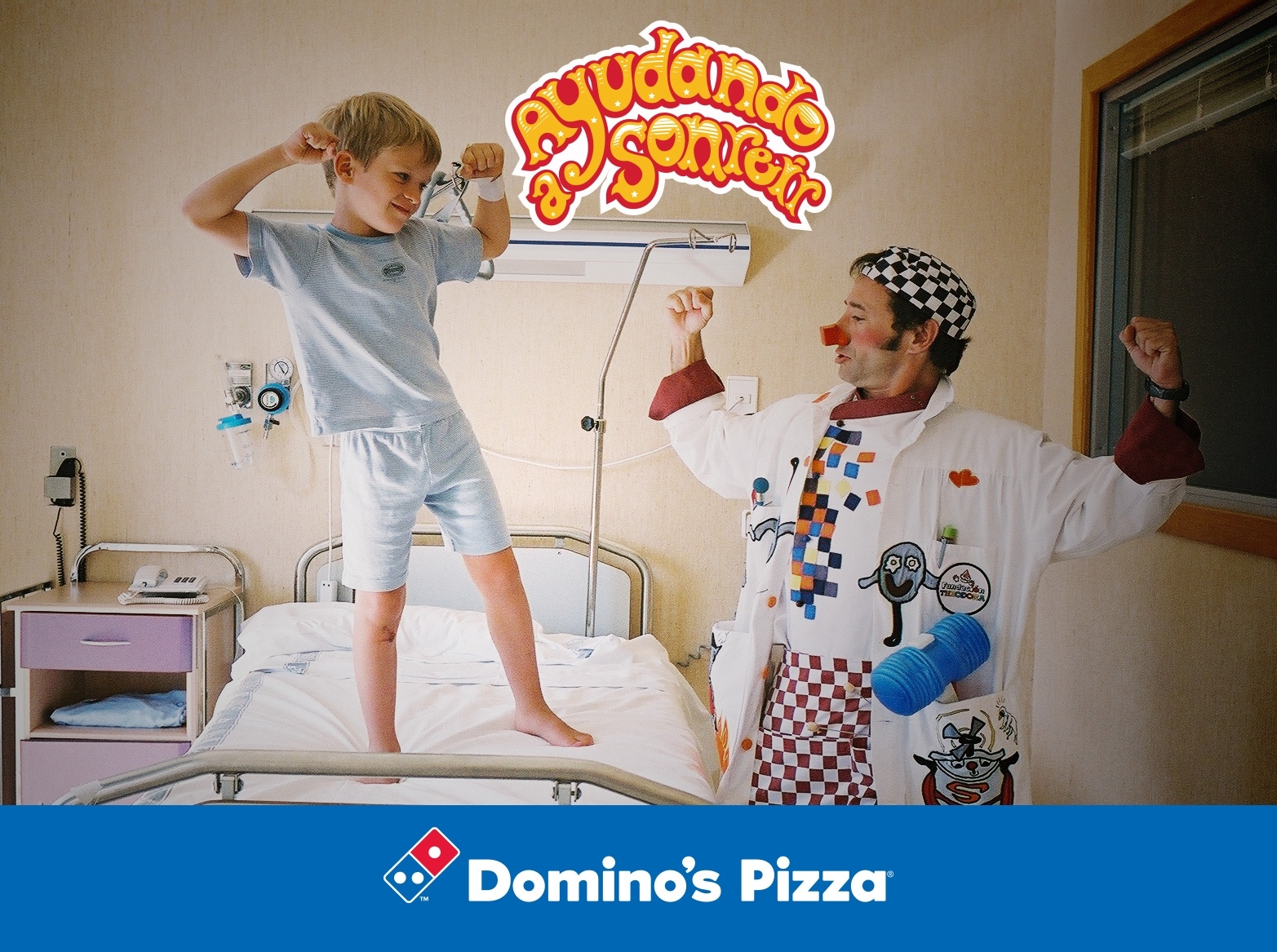 Domino's Pizza regala sonrisas a los niños hospitalizados
