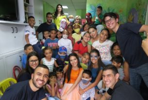 Fundación Yammine llevó sonrisas a la Casa de Amigos del Niño con Cáncer