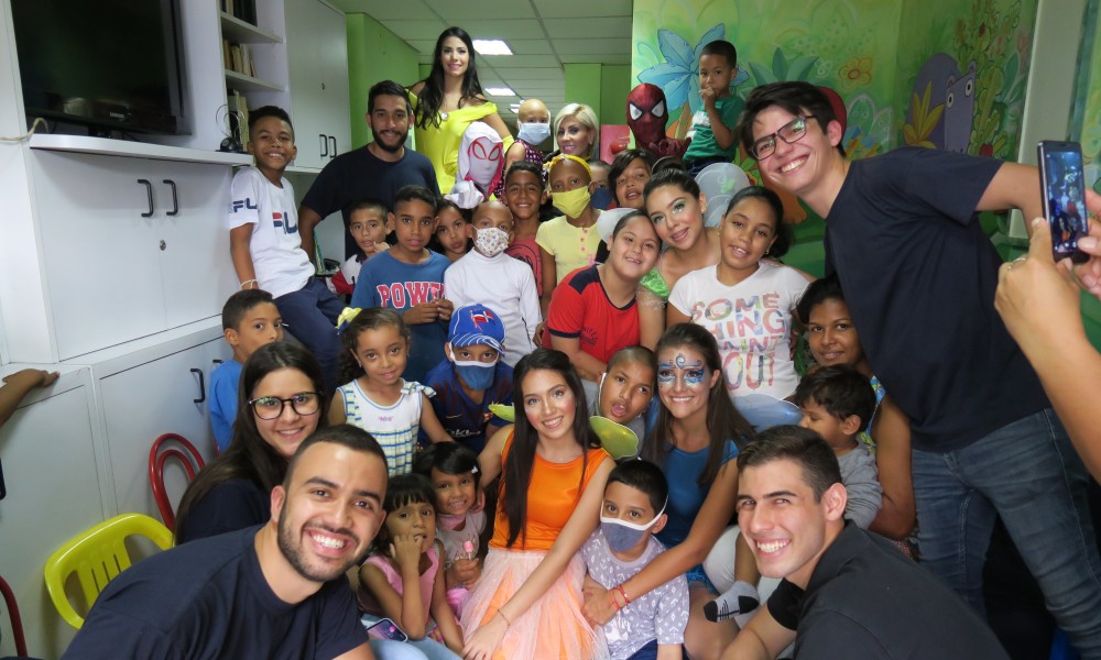 Fundación Yammine llevó sonrisas a la Casa de Amigos del Niño con Cáncer