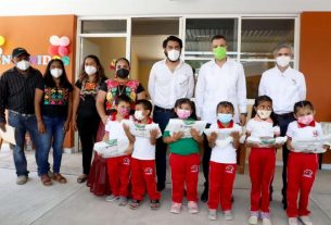 Iberdrola México apoya la educación de niñas y niños en Oaxaca