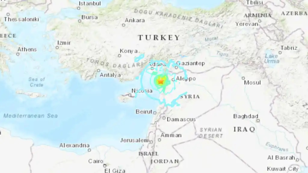 Un nuevo sismo de magnitud 6.4 se registró en el sur de Turquía