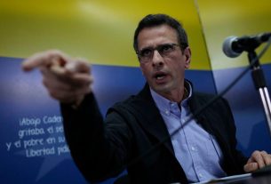 Capriles será el candidato de Primero Justicia en las primarias opositoras