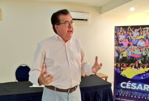 Pérez Vivas pide adelantar debates entre los candidatos