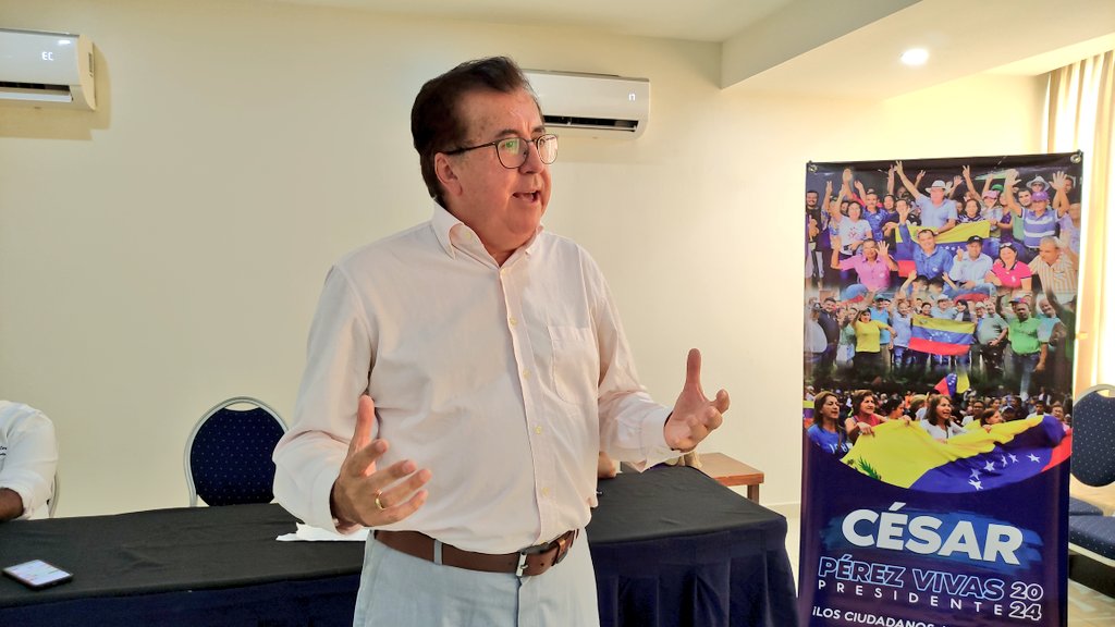 Pérez Vivas pide adelantar debates entre los candidatos