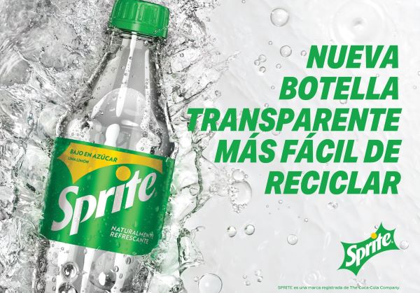Coca- Cola en España lanza nuevas botellas de Sprite para impulsar la economía circular