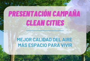 Presentación oficial de la campaña europea Clean Cities