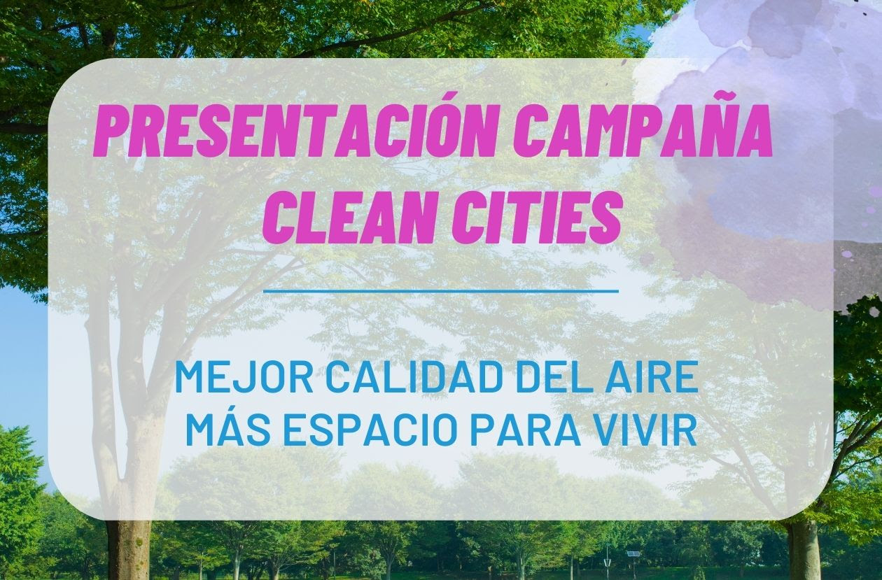 Presentación oficial de la campaña europea Clean Cities