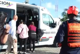 Rescatan a cinco migrantes venezolanos en Caribe colombiano