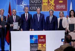 Turquía podría autorizar la entrada de Finlandia a la OTAN
