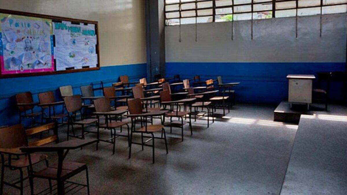 ONG reporta una inasistencia estudiantil entre el 20% y el 50% en Venezuela