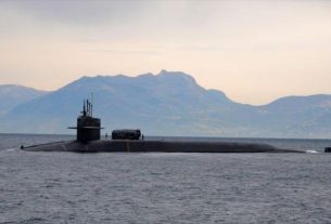 EE.UU. desplegó un submarino en el Medio Oriente