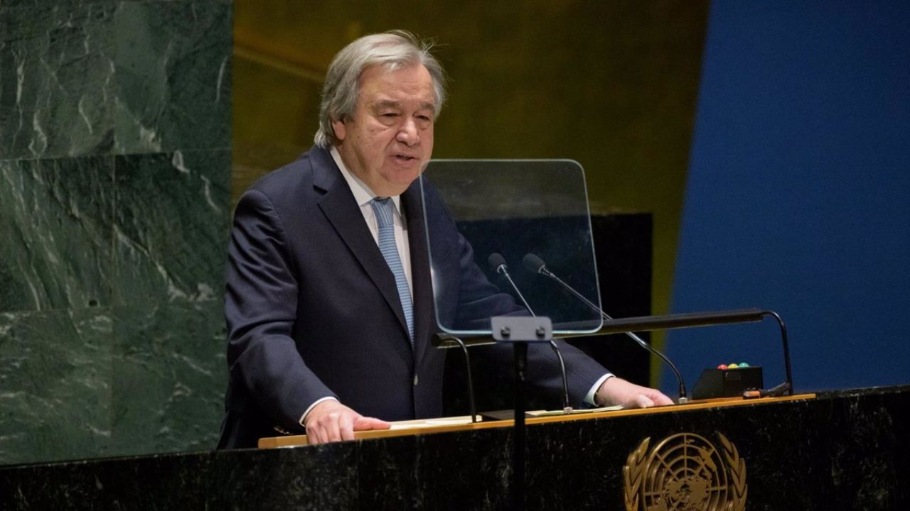 Guterres pide apoyo para evacuar personal de la ONU en Sudán