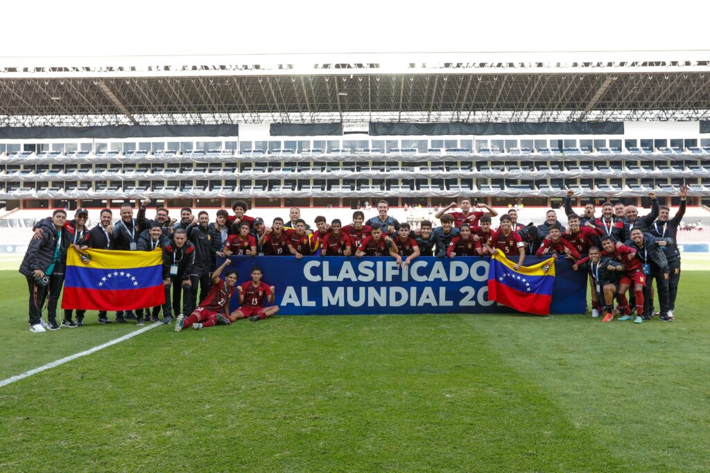 Venezuela celebró la clasificación al Mundial sub'17