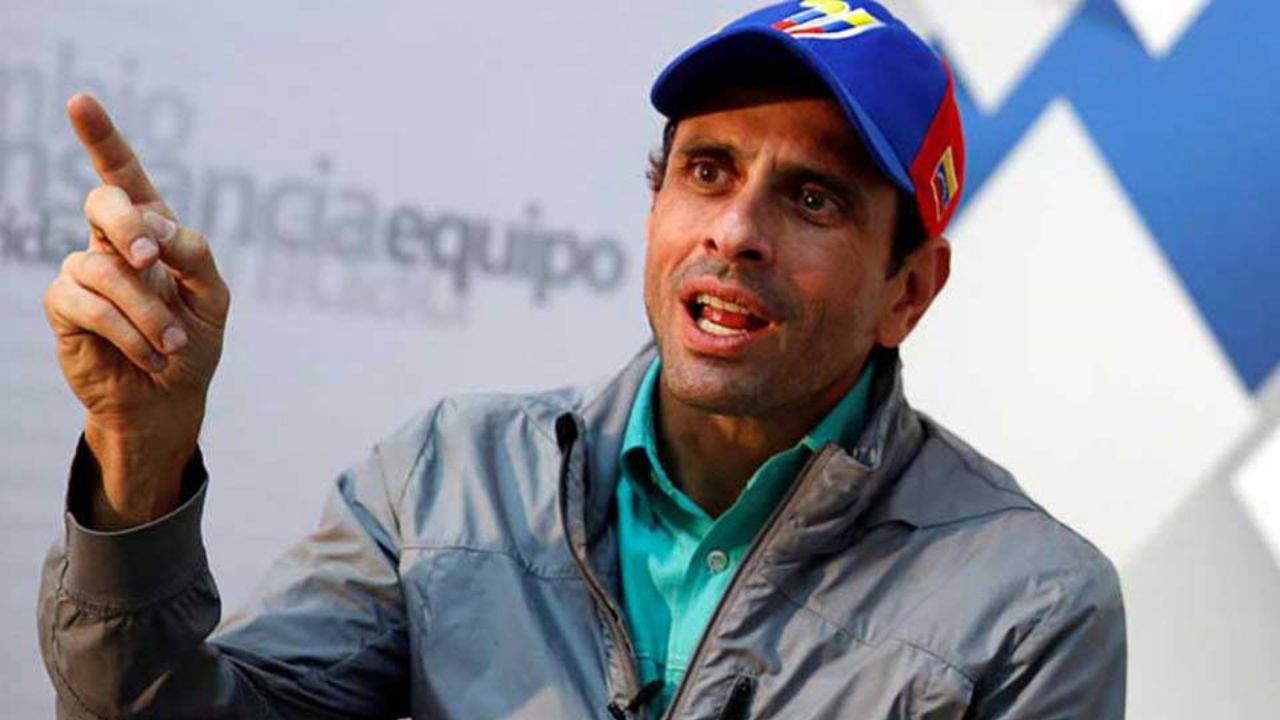 Capriles reiteró pedido de utilizar máquinas y logística del CNE
