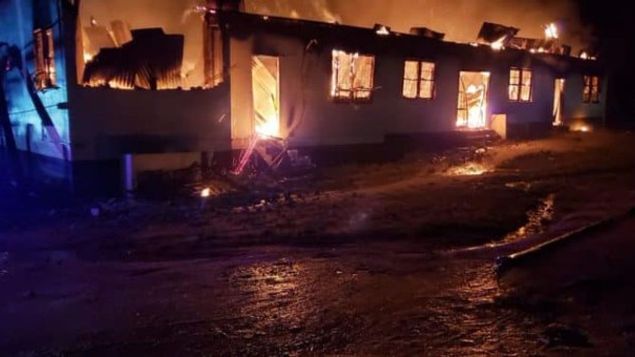 Incendio en escuela del Esequibo se inició "maliciosamente"