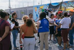 Migrantes venezolanos buscan salir de México antes del fin del Título 42