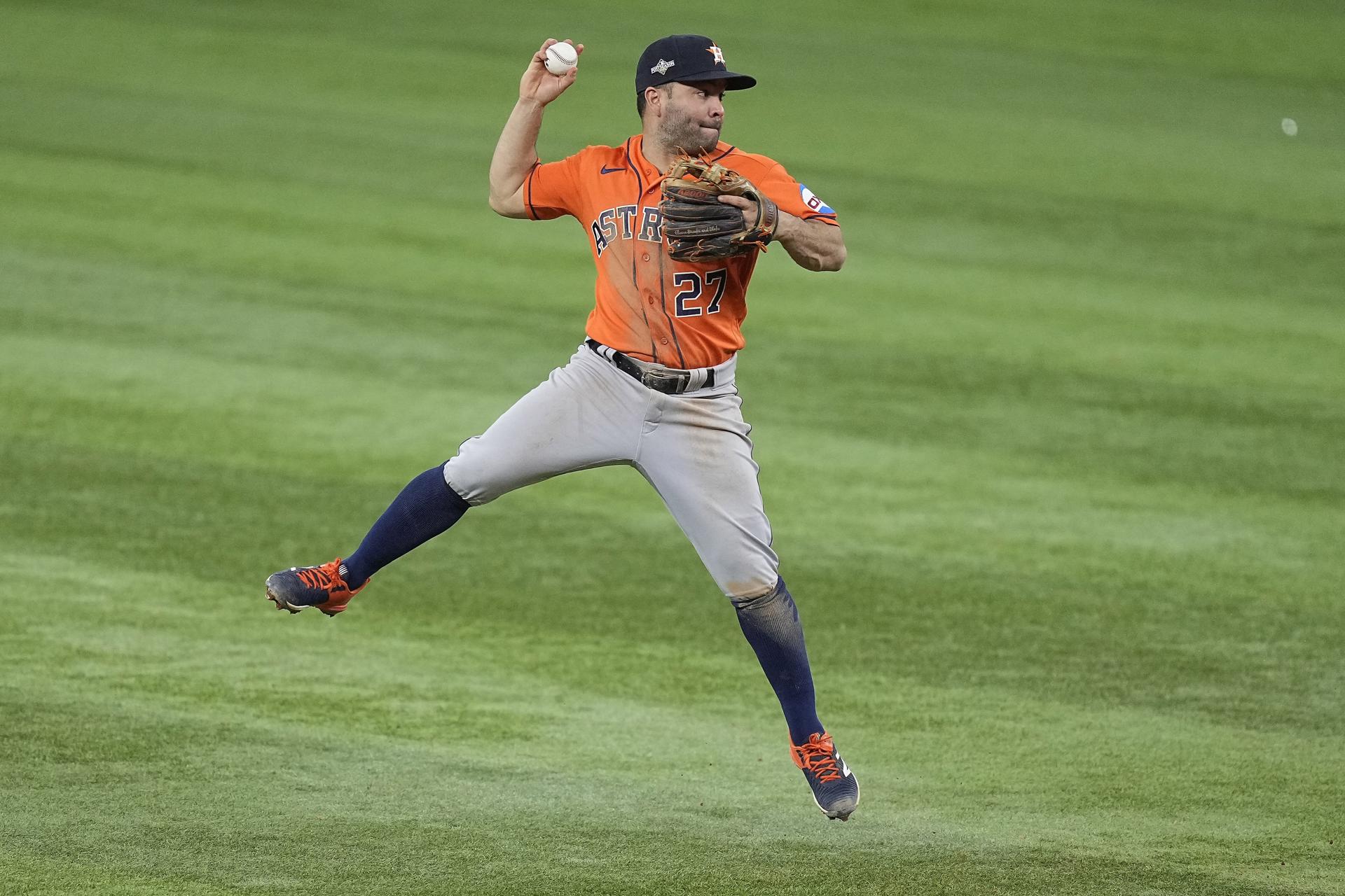 Altuve se volvió viral tras realizar jugada circense