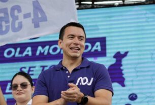 Daniel Noboa agradeció «a los que apoyaron un proyecto político improbable» en Ecuador