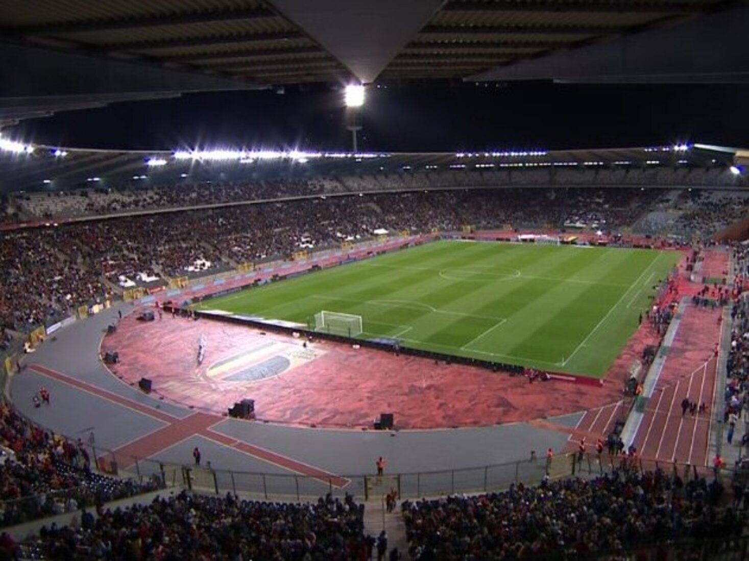El terrorismo sacudió al estadio Rey Balduino de Bruselas