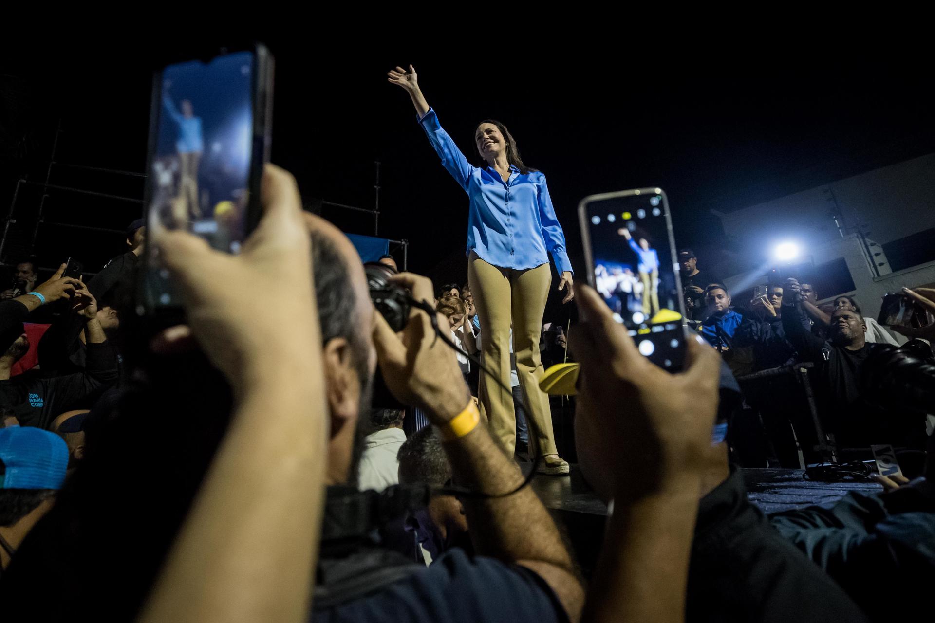 María Corina Machado ganó las primarias opositoras