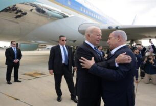 Netanyahu recibe a Biden y agradece su compromiso con Israel