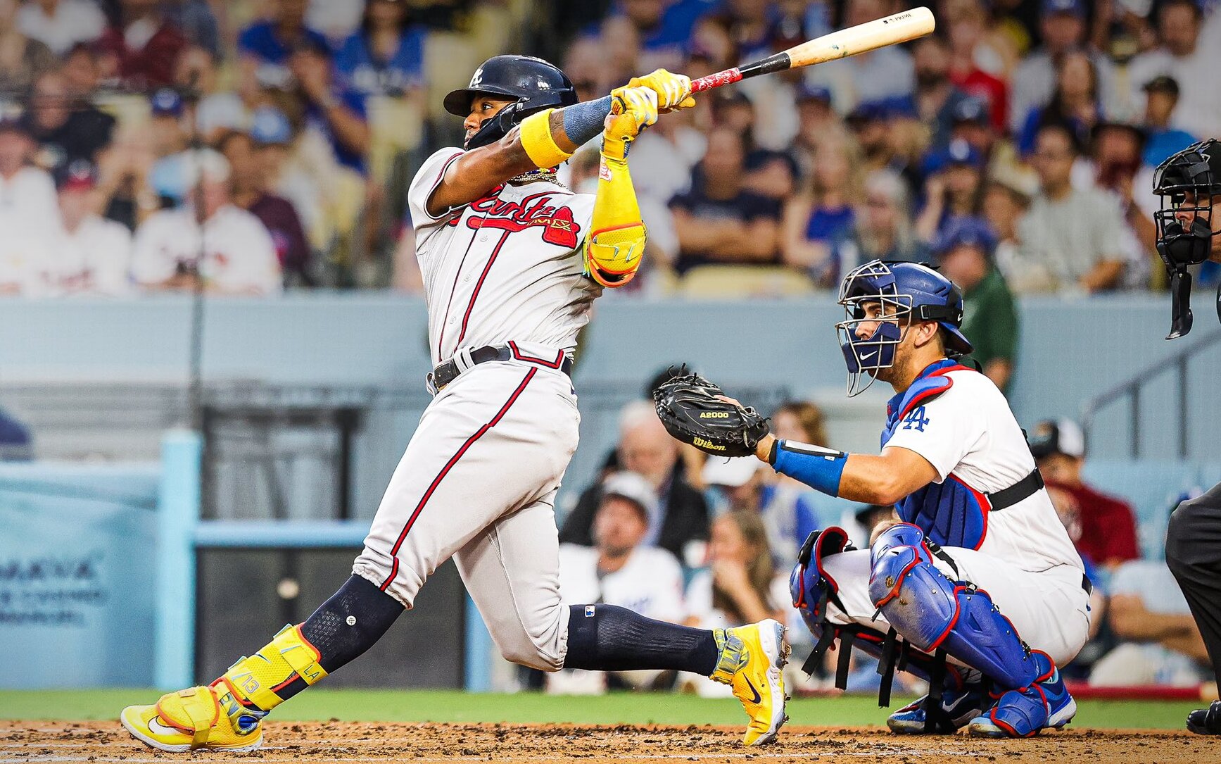 Ronald Acuña Jr. se alzó con su tercer premio Luis Aparicio