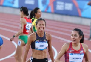 Joselyn Brea se alzó con la medalla de oro en los 5000 metros de los Juegos Panamericanos Santiago 2023