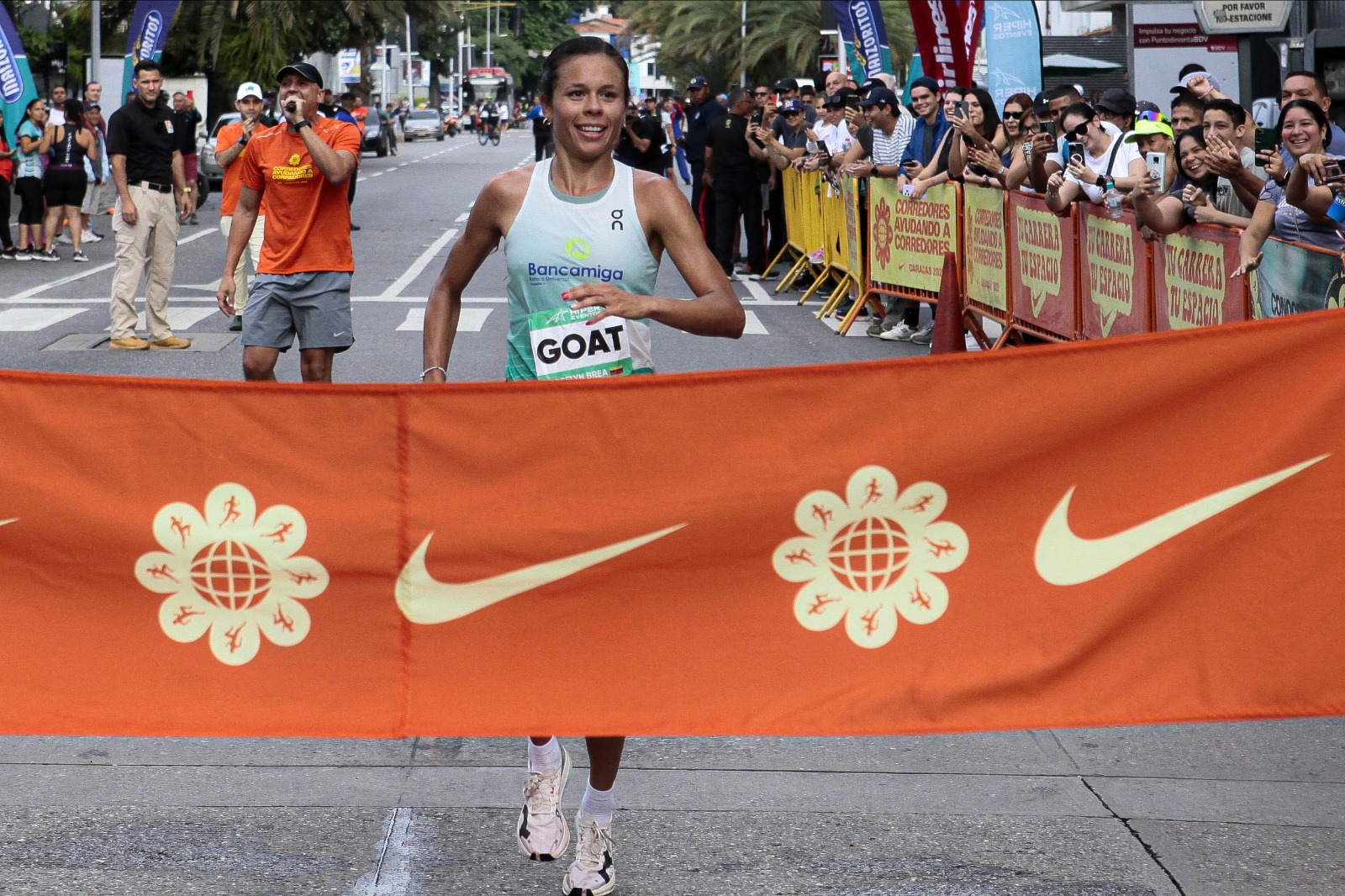 Joselyn Brea y Bancamiga brillaron en los 10K de Nike