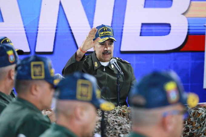 "Acción Conjunta Militar" fue ordenada por Maduro en respuesta a Reino Unido