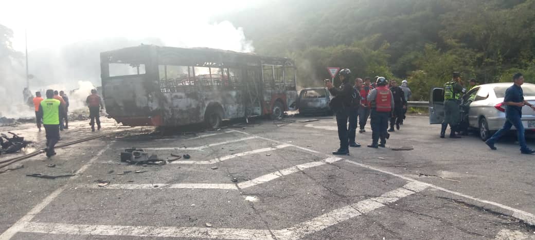 Explosión de gandola en la autopista Petare-Guarenas dejó 15 fallecidos