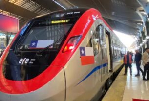 Chile informó que cuenta con el tren más rápido de Suramérica
