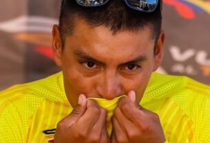 Jonathan Caicedo mantiene el liderato en la Vuelta al Táchira-2024