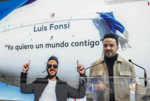Luis Fonsi dará nombre a un avión de la aerolínea Air Europa