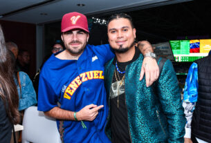 Figuras del espectáculo venezolano apoyaron a Tiburones en la Serie del Caribe