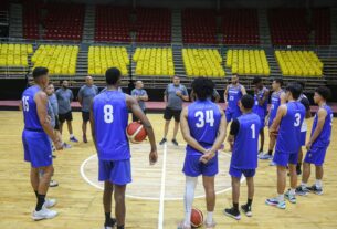 Sebastian Cano Caporales: Venezuela comenzó a entrenar en el Domo José María Vargas