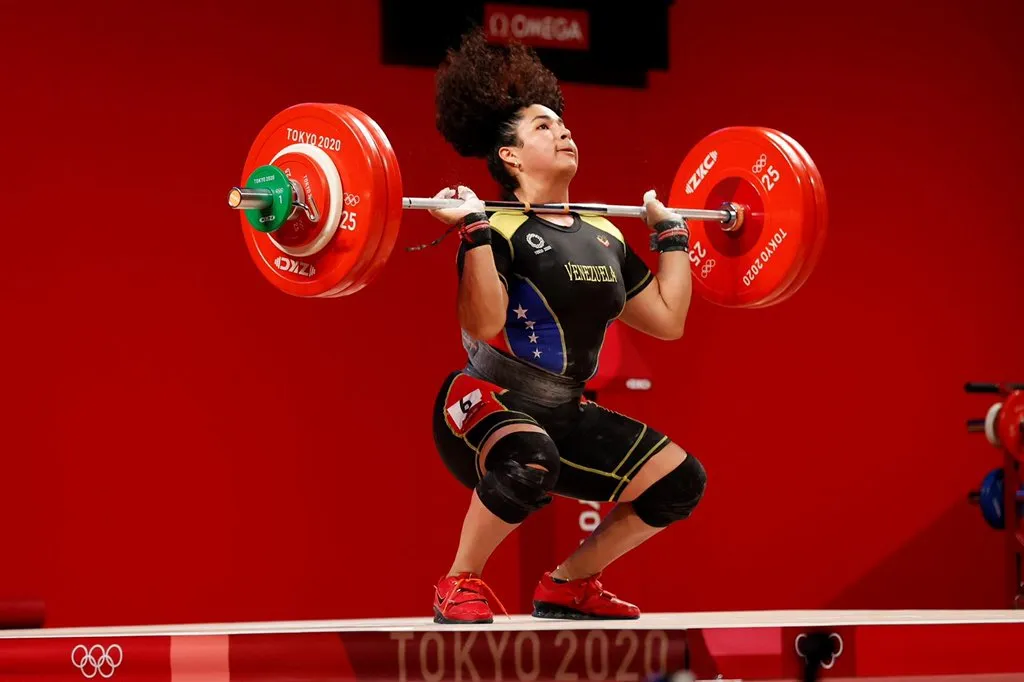 Cinco pesistas venezolanos se perfilan para París 2024 3 COV Naryury Perezj