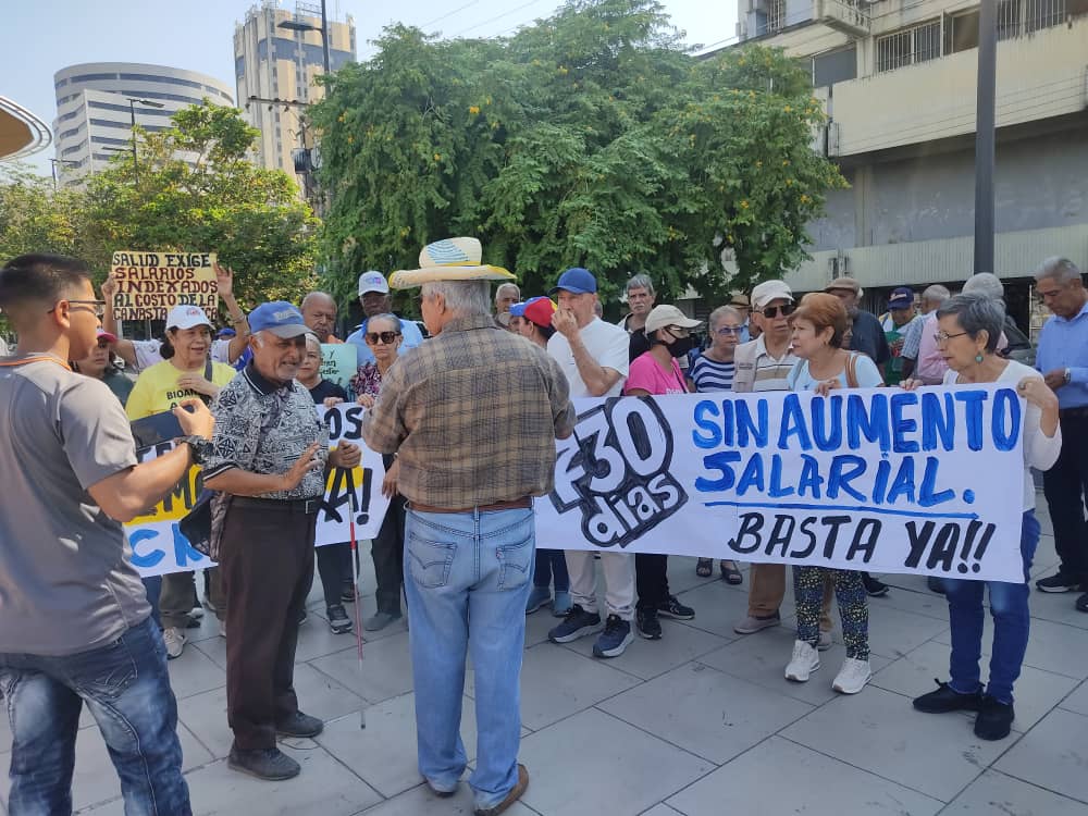 Pensionados de Venezuela piden apoyo a la ONU ante sus «condiciones precarias»
