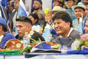 Ratifican a Evo Morales como «único candidato» del MAS para elecciones en Bolivia