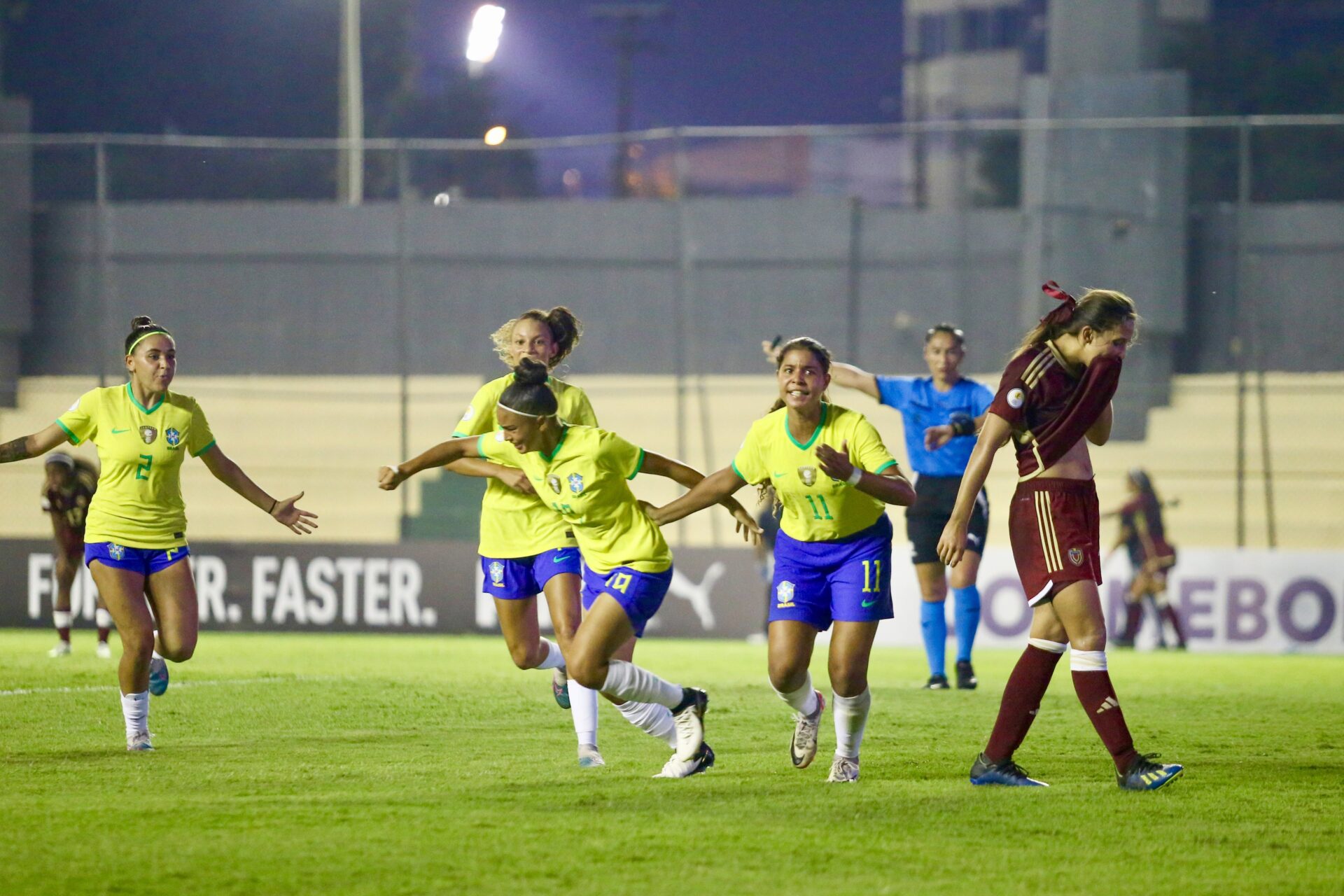 Vinotinto Femenina perdió ante Brasil en su debut Sudamericano Sub-17