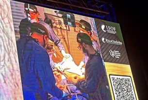 Dr. Froilán Páez realizó cirugía en vivo en simposio RinoCórdoba 2024 - FOTO