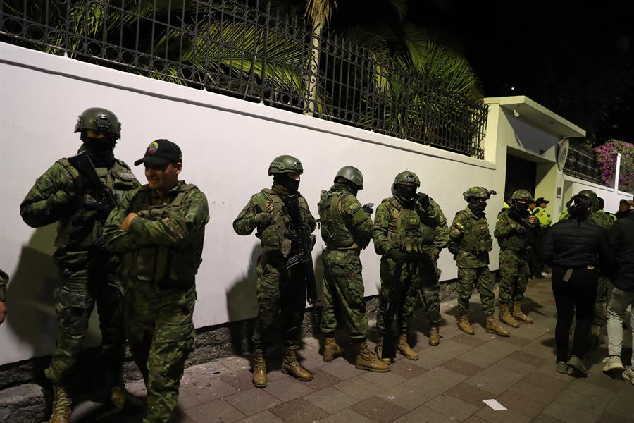 Ecuador irrumpió en embajada de México para detener a exvicepresidente Jorge Glas