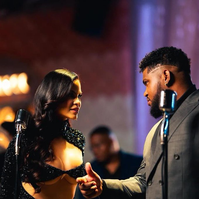 Natti Natasha y Chris Lebrón